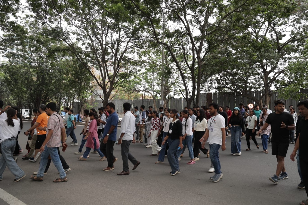 #AI4BetterBLR Walkathon March